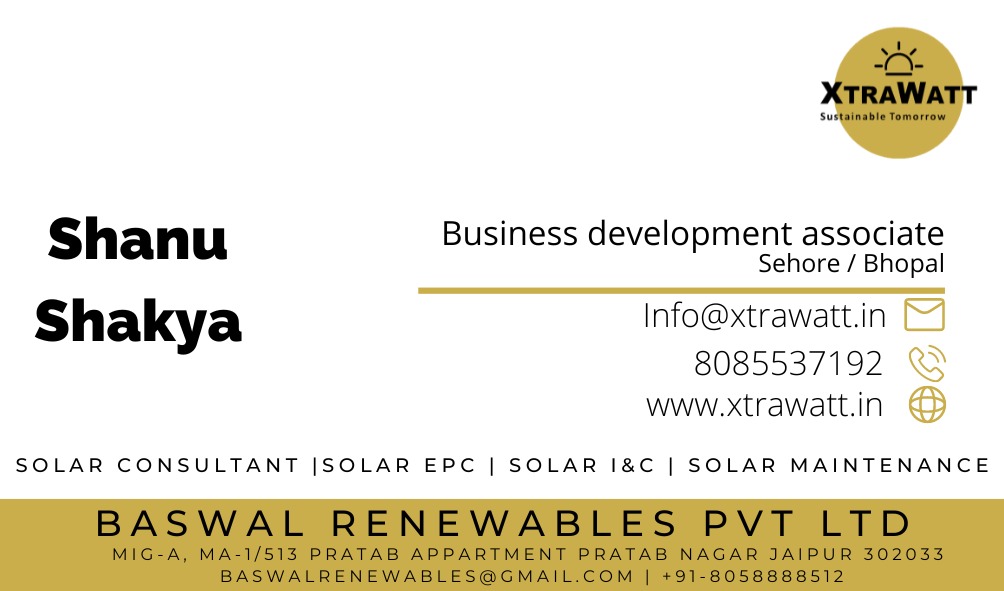 Baswal Renewable Pvt Ltd in Bhopal 