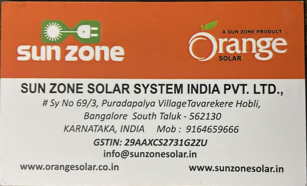 Sun Zone in banglore 