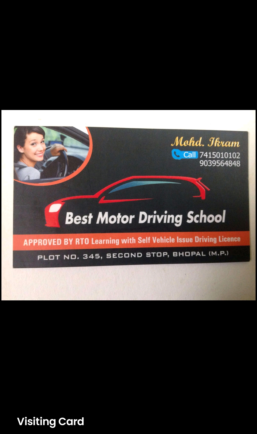 BEST Motor Driving School in Bhopal 