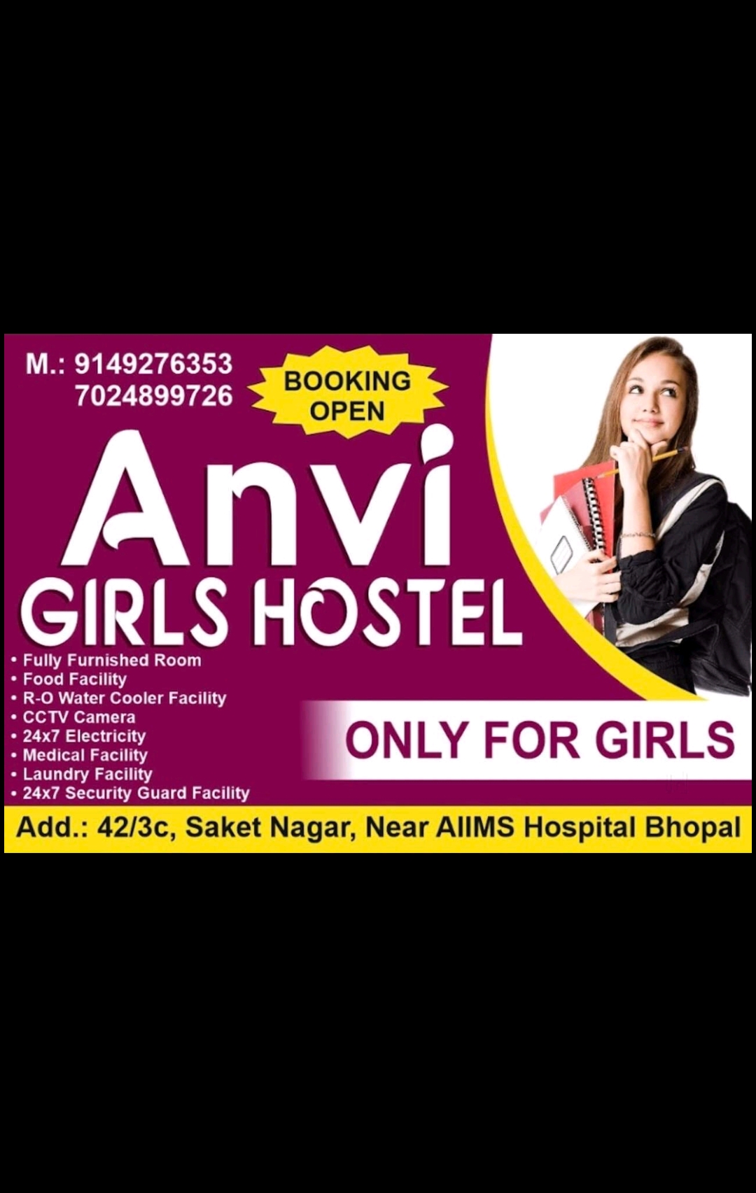 Anvi Girl's Hostel in Bhopal 